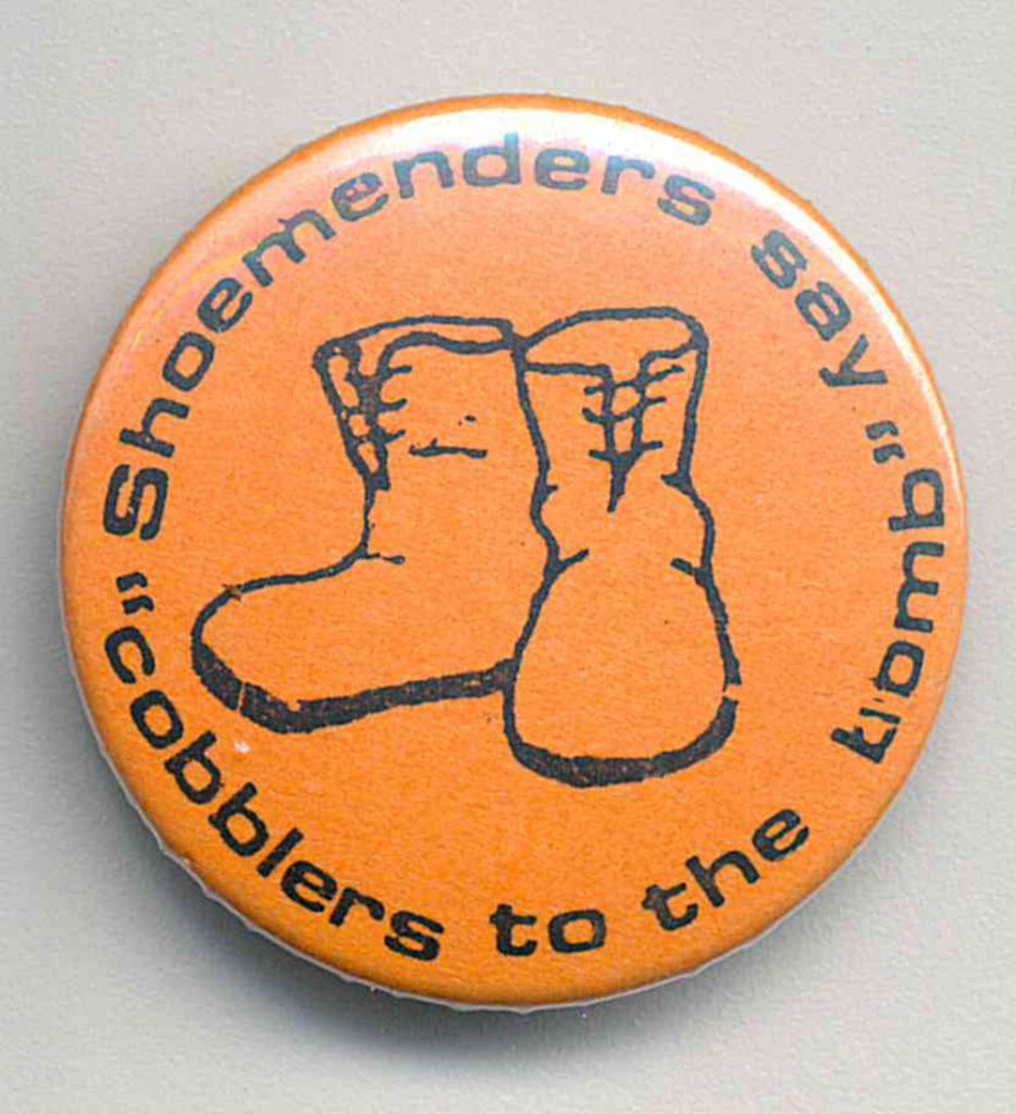 Shoe Menders Badges